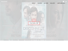 Tablet Screenshot of disconnectthemovie.com